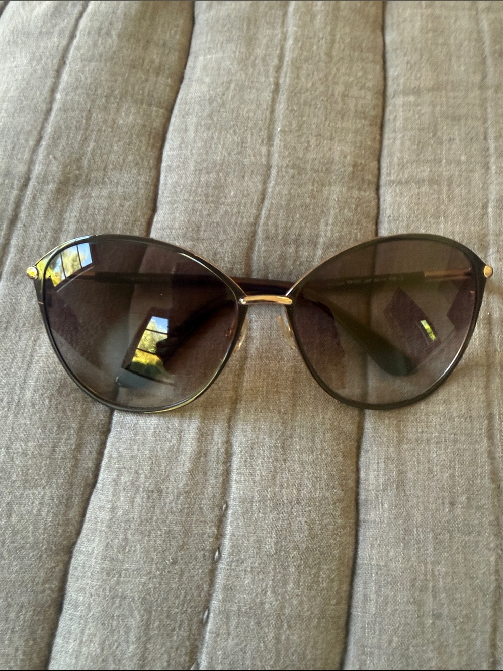 Women's Oversized Cat Eye Sunglasses - Brown